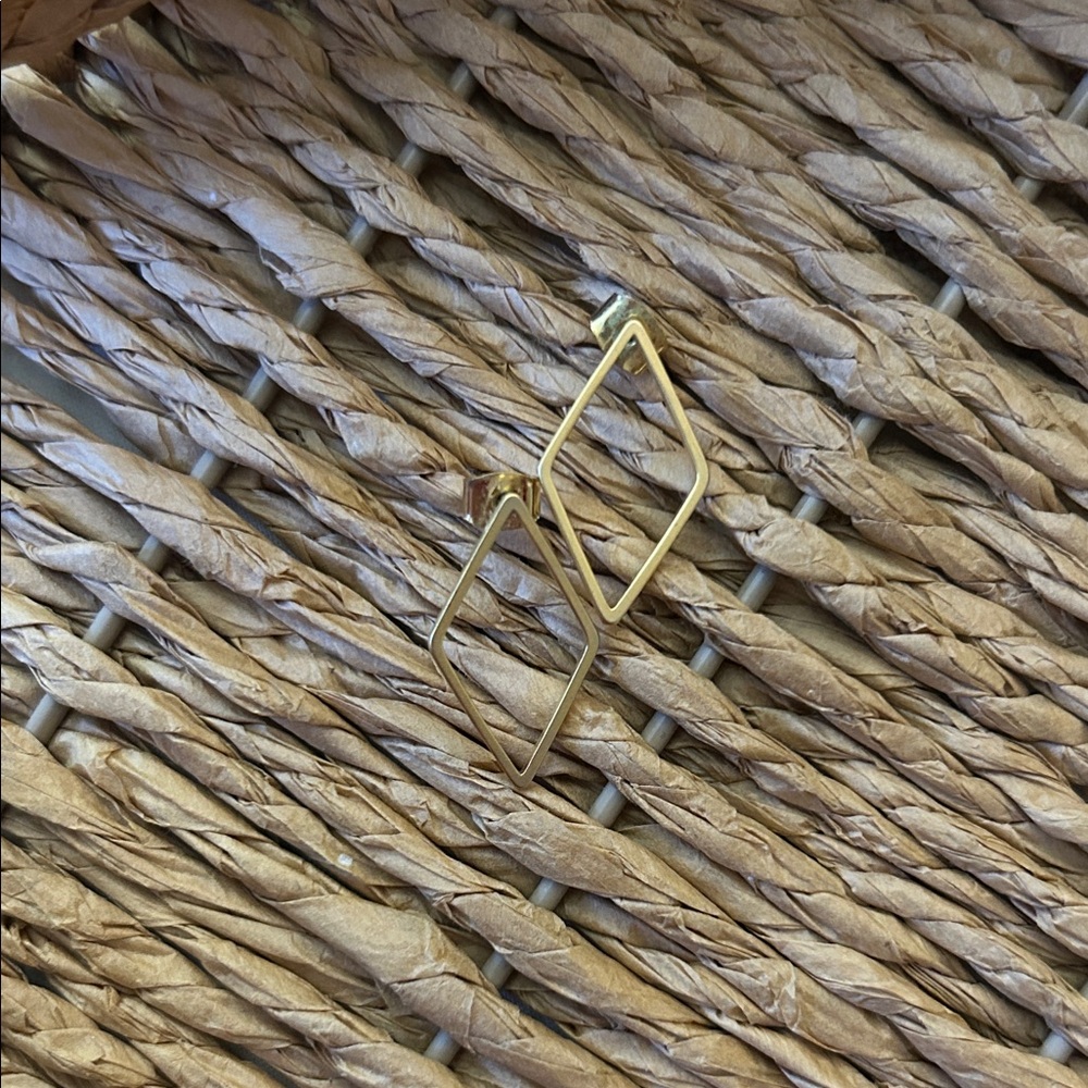 Gold Geometric Earrings